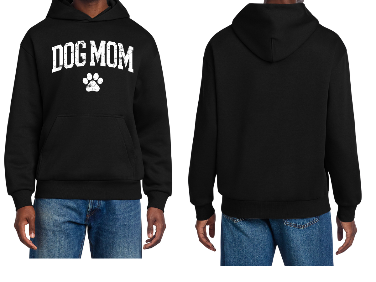 Dog Mom Varsity Hoodie