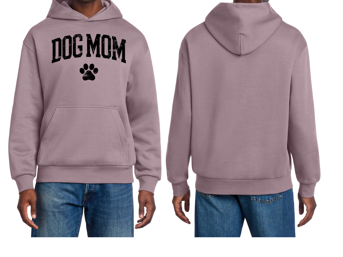 Dog Mom Varsity Hoodie