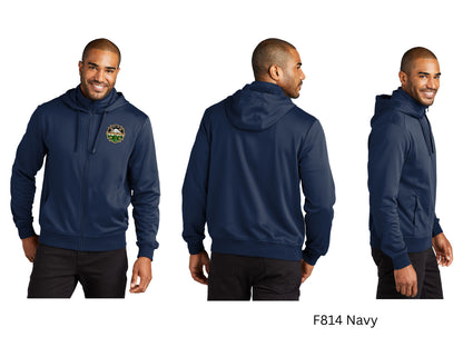Men's Smooth Fleece Hooded Jacket