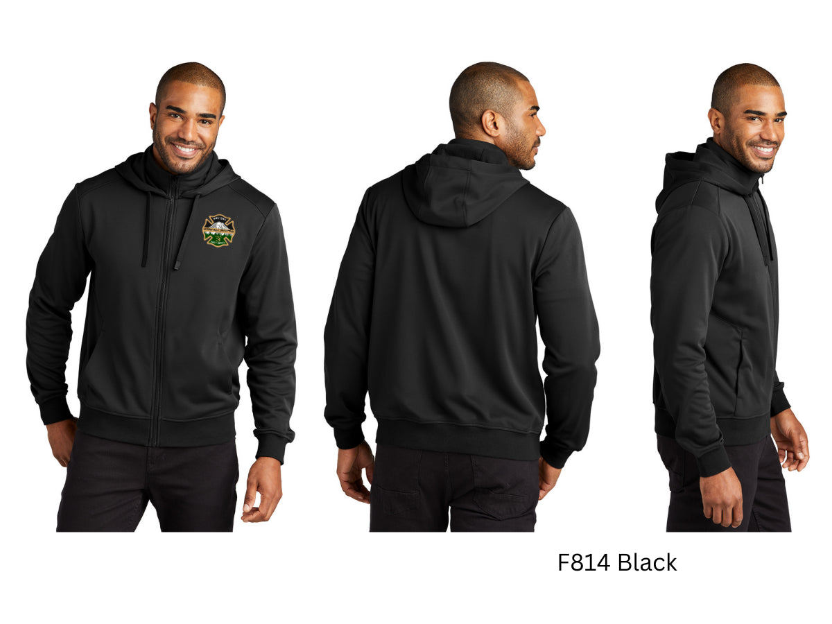 Men's Smooth Fleece Hooded Jacket