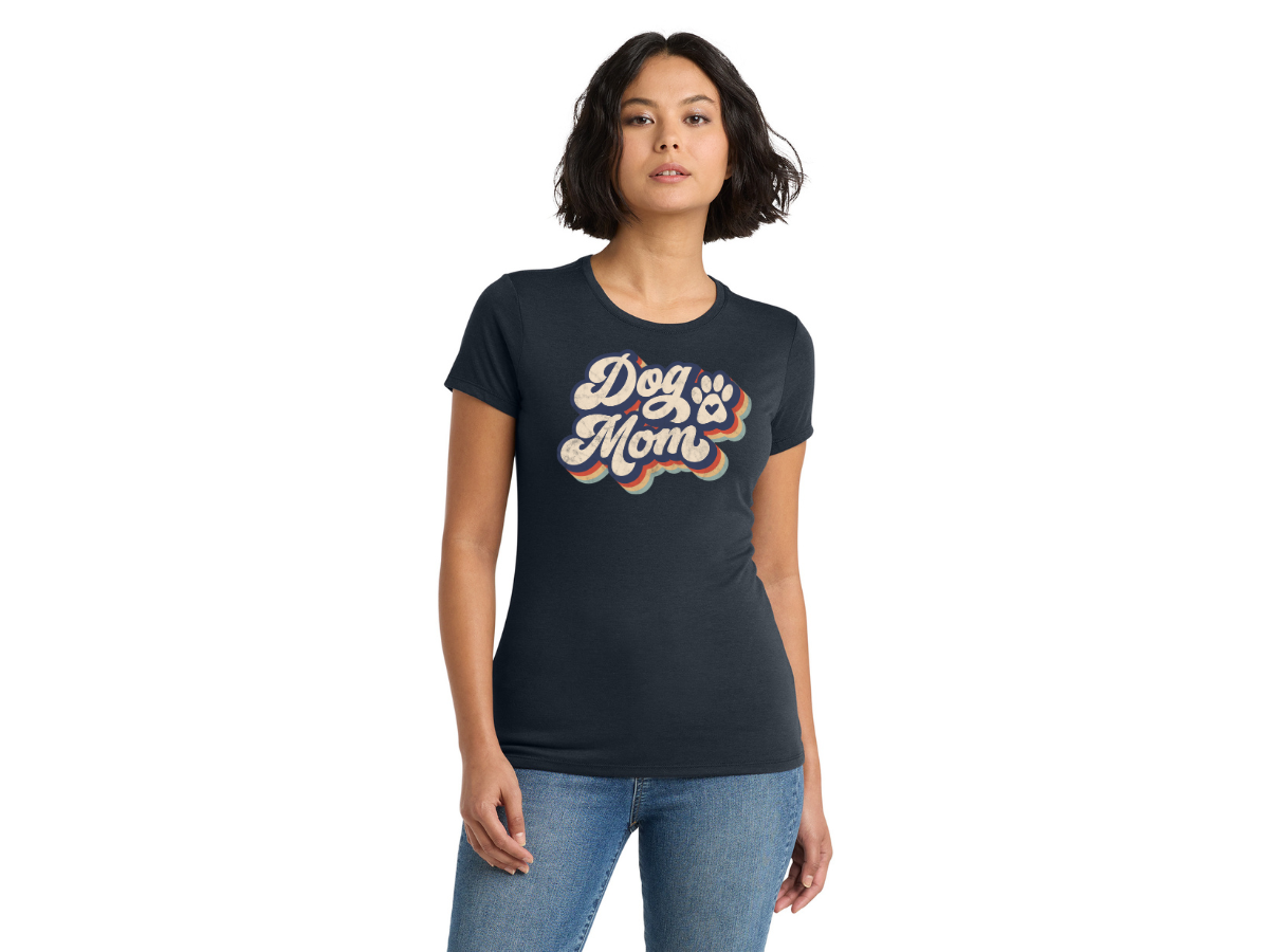 Dog Mom Retro Tee
