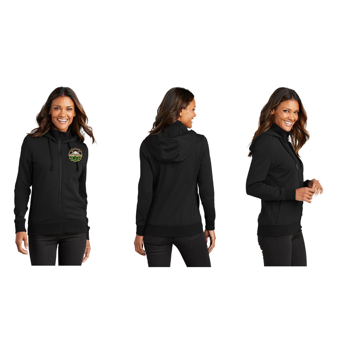 Women's Smooth Fleece Hooded Jacket