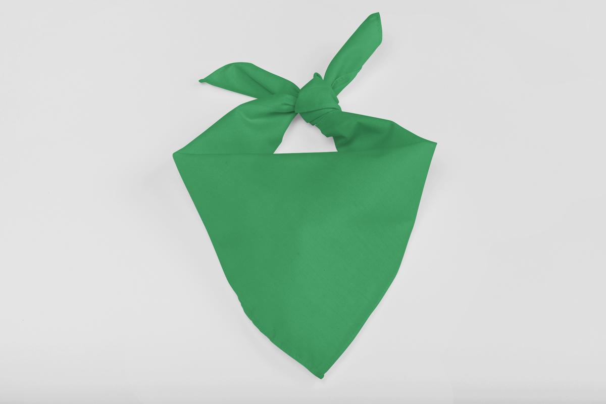 Bandana-Kelly Green