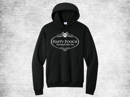 Happy Pooch Logo Hoodie - Jet Black