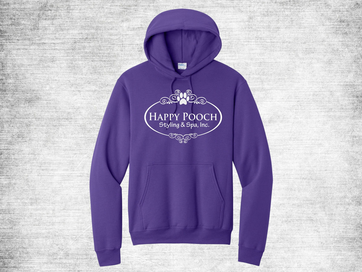 Happy Pooch Logo Hoodie - Purple