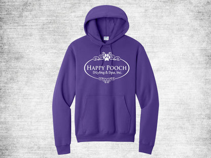 Happy Pooch Logo Hoodie - Purple