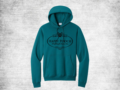 Happy Pooch Logo Hoodie - Teal